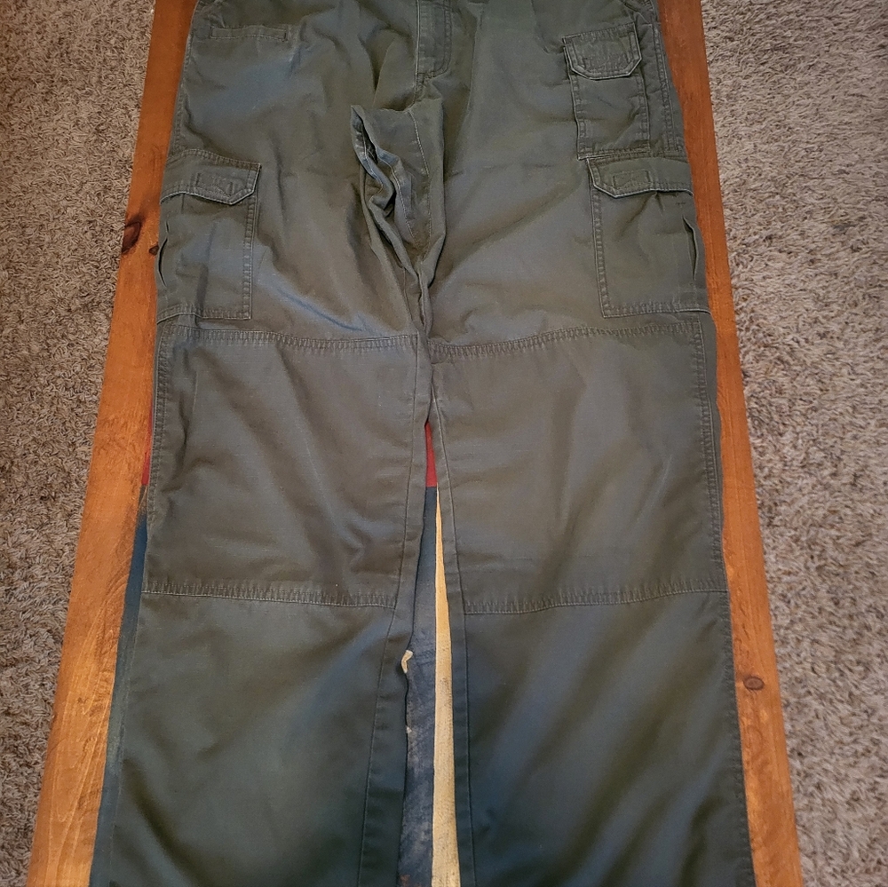 5.11 Tactical Men's 34x34 Regular Fit Taclite Pro Ripstop Cargo Pants Green